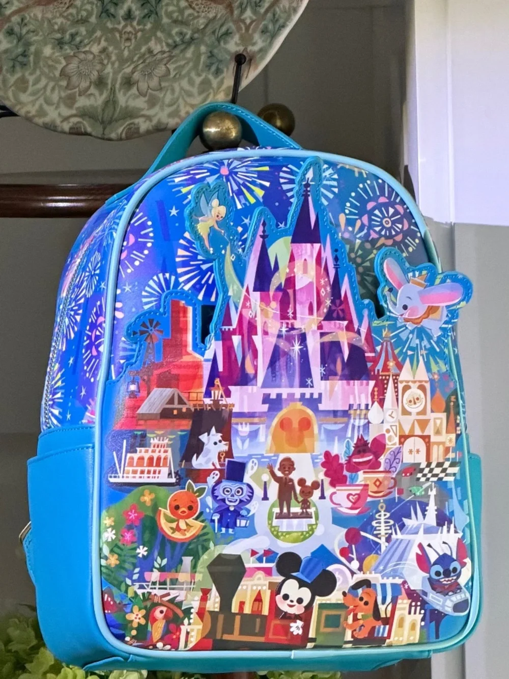NWT Disney Parks Loungefly by Artist Joey Chou Mini Backpack